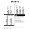 Bariboo Stackable Water Bottle Storage Rack Best Water Jugs 5