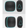 Wireless Doorbell Waterproof with 1 Transmitter and 1 Receiver One