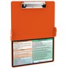 Whitecoat Clipboard® - Physical Therapy Edition (Orange, Bifold)