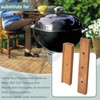 Cherry Wood Replacement Handle for Weber 18.5" 22.5" Charcoal Grill,