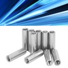 10PCS Female Thread Coupling Nut M8 X 1.25 12 L40mm