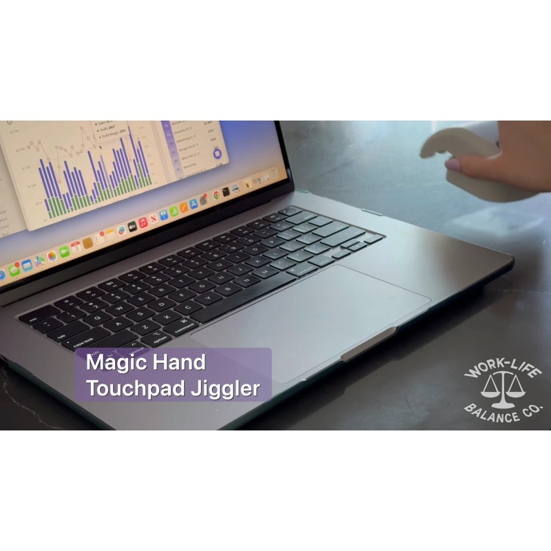 Work-Life Balance Corporation Laptop Touchpad Mouse Jiggler - Doesn't Require