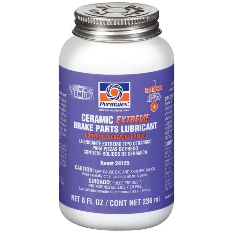 Permatex 24125, One Ceramic Extreme Brake Parts Lubricant 8Oz. Performance