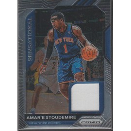 2020-21 Panini Prizm Sensational Swatches #7 AMAR'E STOUDEMIRE RELIC New York Knicks Basketball