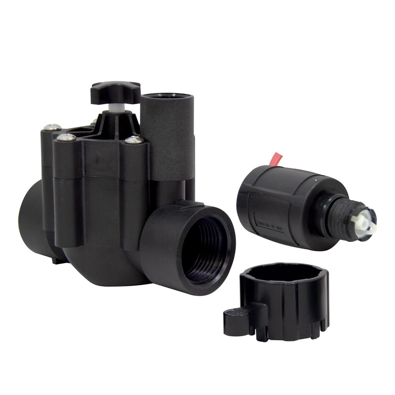 S&M 570209 Solenoid Valve with 9 V Solenoids 1 Inch