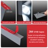 WINSMAR 100% Blackout PVC Light Blocking Strip for Window Shades