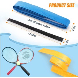 6 Pcs Bádminton Cinta Antideslizante,Cinta de Agarre para Raqueta de Tenis,Grip Raqueta Tenis, superabsorbente,Antideslizante,Ideal para Tenis,Bádminton
