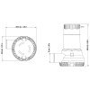 Amarine Made 12V 1500 GPH Boat Bilge Water Pump Electric
