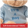 GUND 15418 It's a Boy Message BearStuffed Plush Toy, 30