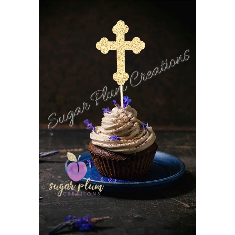Juego de 12 cruz Cupcakes