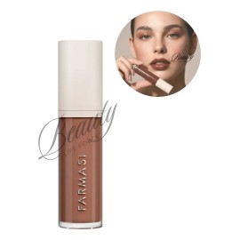 Labial Gloss Voluminizador Farmasi Lip Plumper Brown Sugar
