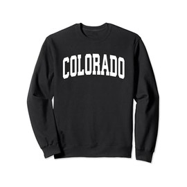 Colorado Crewneck Sweatshirt Sports College Style State Gift Sweatshirt
