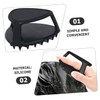 SAFIGLE Men Beard Brush and Scalp Scrubber Hair Wash Comb