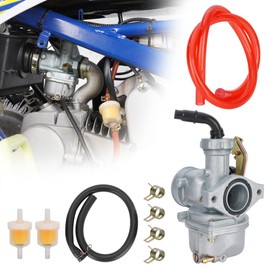 RUTU PZ22 Carburetor 22mm Carb with Fuel Filter Cable Choke for SSR 110cc 125cc Sunl Roketa Taotao Monkey Coolster ThumpStar CRF Pit Bike Atv Quad Parts