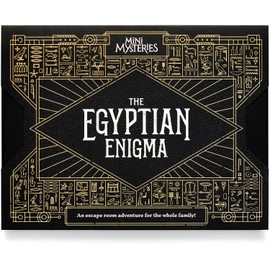 Mini Mysteries The Egyptian Enigma Immersive Historical Puzzle Game. Perfect for Family Game Night, Solo Players or Party Groups. Escape Room with Online Play. 1 to 5 Players, Ages 8+