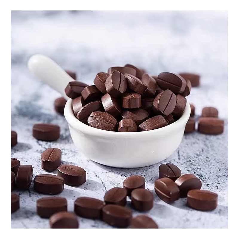 Coffee Bean Shaped Candy by ZZLEEZYO, 200 Count Hard Candies,