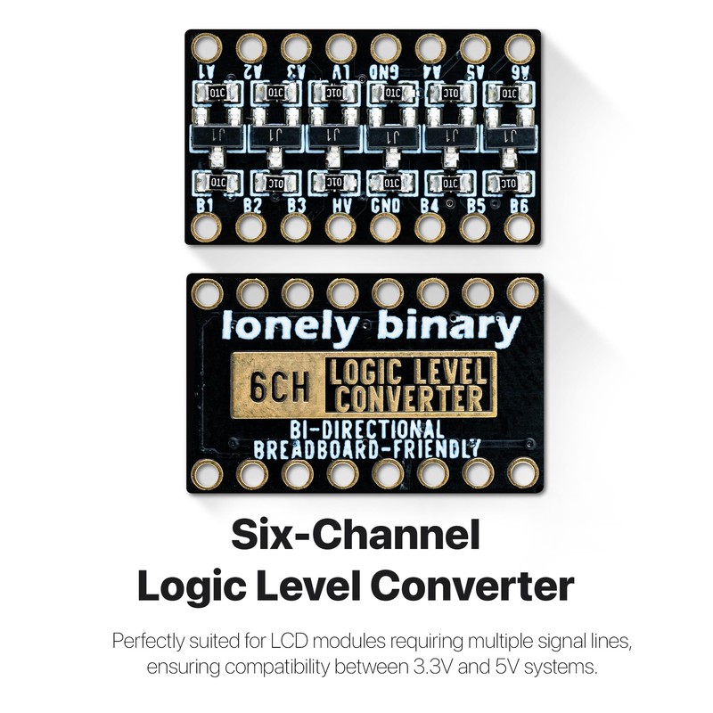 LONELY BINARY 27 Pcs Logic Level Converter Kit - Multi-Channel