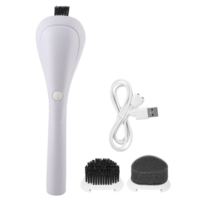 Intelligent Electric Vibration Shoes Washer USB Rechargeable Cleaning Brush with