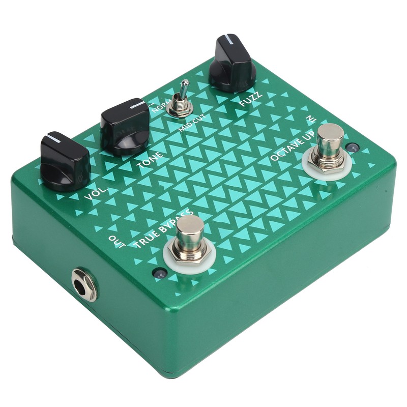 Distortion Guitar Pedal Octave Instrument Accessory with True Bypass Design