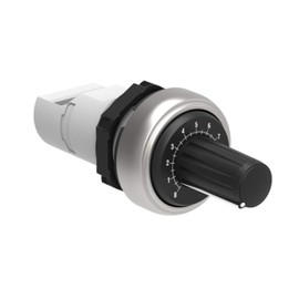 Lovato Electric LPCPA100 Monoblock Potentiometer 22Mm Platinum Series, with Graduated Scale 50Kohm