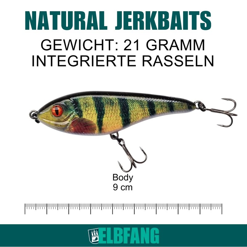 ELBFANG Jerkbait Set – Jerkbait Pike – Jerk Wobbler –