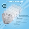 KN95 Face Masks 50 Pcs, 5-Ply Protection Grey KN95 Mask,