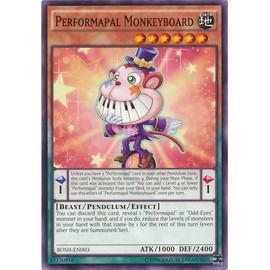 Yu-Gi-Oh! - Performapal Monkeyboard (BOSH-EN003) - Breakers of Shadow - Unlimited Edition - Common