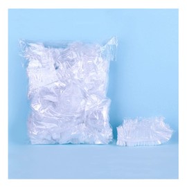 MaoTopCom Disposable Rabbit Cage Liners Prevent Movement Liner Pads(50 Pcs), Clear Plastic Bunny Cage Liner Bag Universal Toilet Films for Bunny Guinea Pigs Chinchillas Hamsters Small Animals, Medium