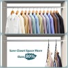 Amkufo Space Saving Clothes Hangers Set Of 6 Magic Hangers