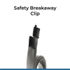 PCL Media ltd® Grey Lanyard for use with Rigid ID