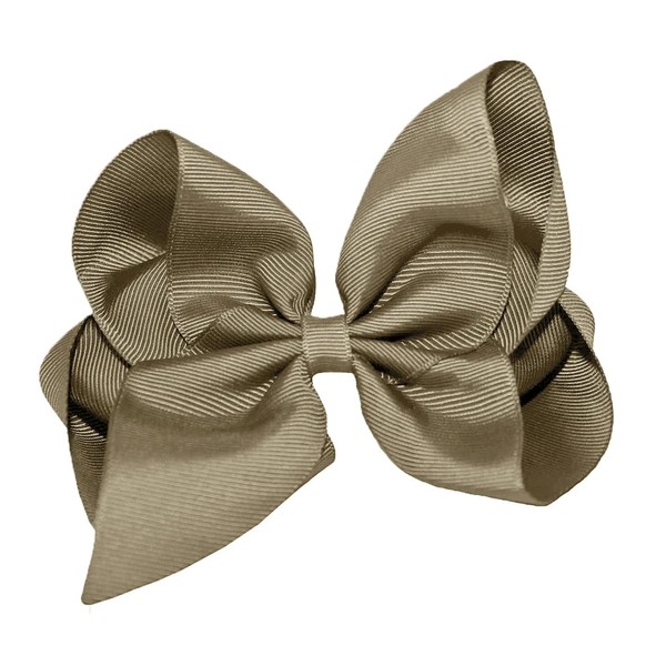 WD2U Girls 6" Classic Style Boutique Grosgrain Hair Bow French