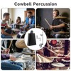 BALLMENT 6 Inch Cowbell and Cowbell Clamp, Cowbell Holder Percussion