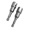 2 Pack H12 Deep Power Wing Nut Driver, Slot Wing