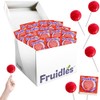 Cherry Lollipops Candy Suckers for Kids, Perfect for Gifting, Parties,