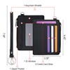 Toughergun Credit Card Holder for Women Slim RFID Blocking Wristlet