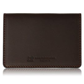 Sapporo Leather Craftsman Museum, License Holder, License Case, Made in Japan, Cowhide Leather, Oiled Leather, dark brown