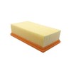2 x Trade-Shop Flat Pleated Filter / Lamellar Filter /