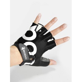 Puravida Select Fitness Gloves for Women and Men, Strength Training, Cycling Training/Black, Medium