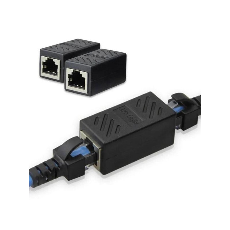 1/10/20pcs RJ45 이더넷 커플러 여성 어댑터 인라인 Cat8/Cat7/Cat6/Cat5e PC/라우터/ 익스텐더