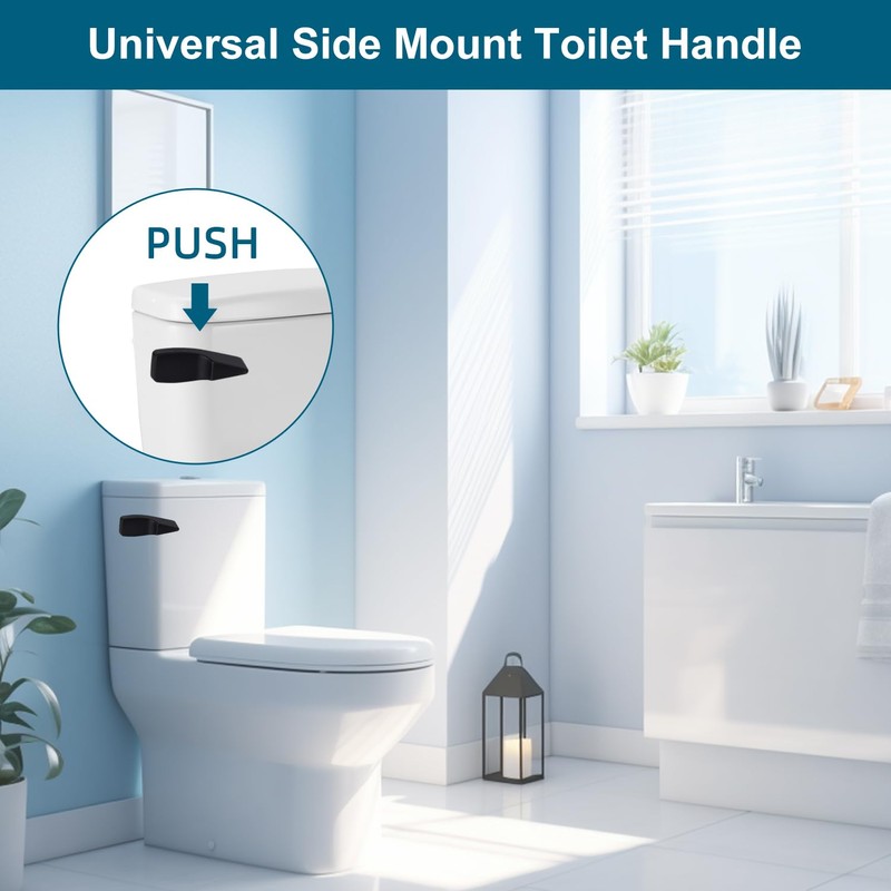 Hygie Rinse Universal Toilet Trip Lever Compatible with American Standard/Mansfield