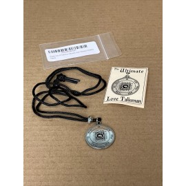Unbranded Key of Solomon TALISMAN Ultimate Love Pentacle Pewter Pendant w/ Chord Necklace