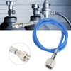 1m/3.3ft Soda Water Adapter Hose Kit Blue W21.8‑14 CO2 Hose