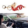 Chinese Dragon Keychain Lucky Charm Exquisite Bag Charm for Car
