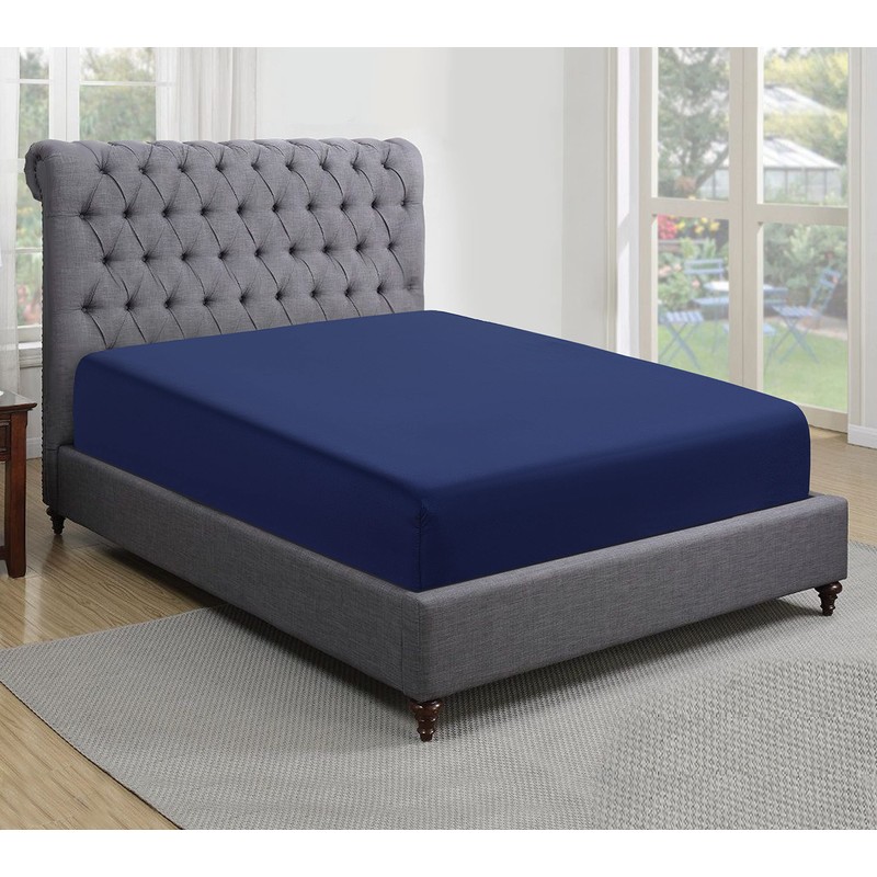 Sapphire collection 200 Thread Count 100% Egyptian Cotton Fitted Sheet