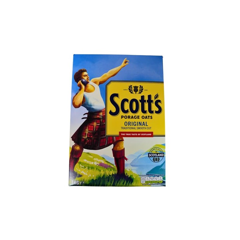 Scott's Porage Oats Original (1Kg) - Pack of 2