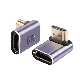 PNGKNYOCN 90 Degree HDMI Adapter 8K2 Pack Right Angle 48Gbps HDMI 2.1 Male t...