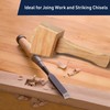 Kings County Tools Solid Beechwood Carpenters' Mallet | 3-1/2" Head