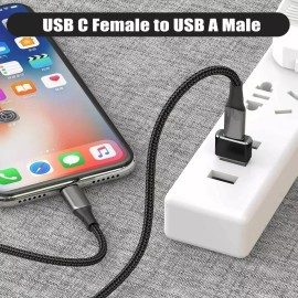 Unbranded 5-Pack USB-C 3.1 Female to USB A Male Adapter Converter OTG Type C Android Phone