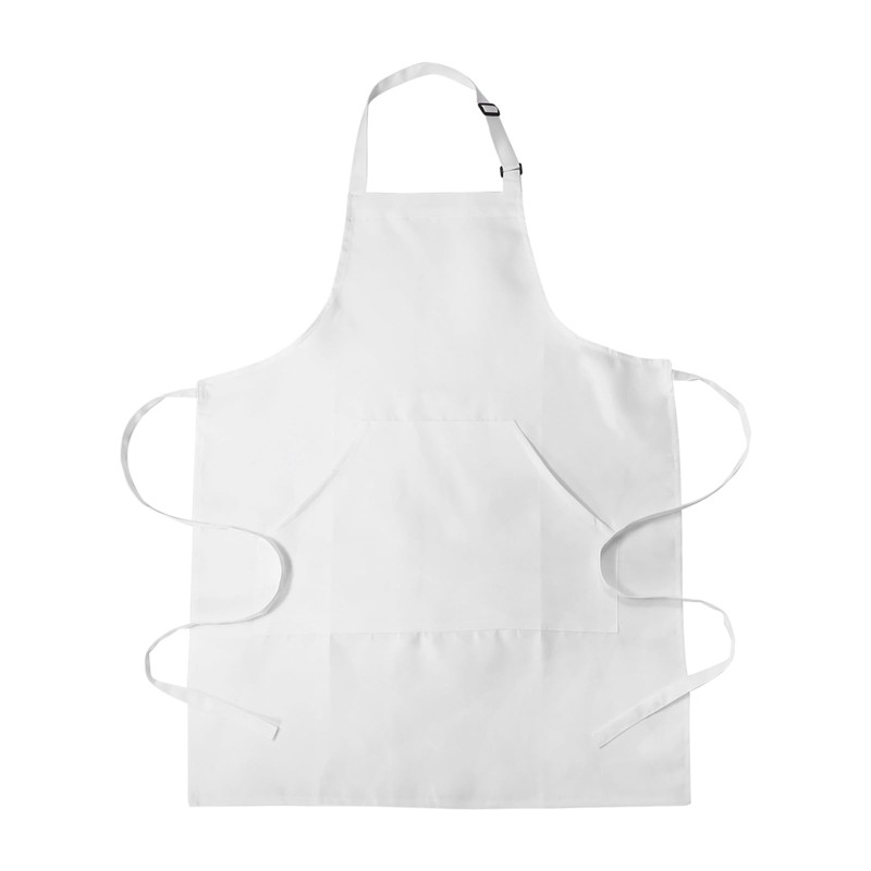 sourcing map Kitchen Cooking Aprons 82x68cm Adjustable Bib Waterproof Long