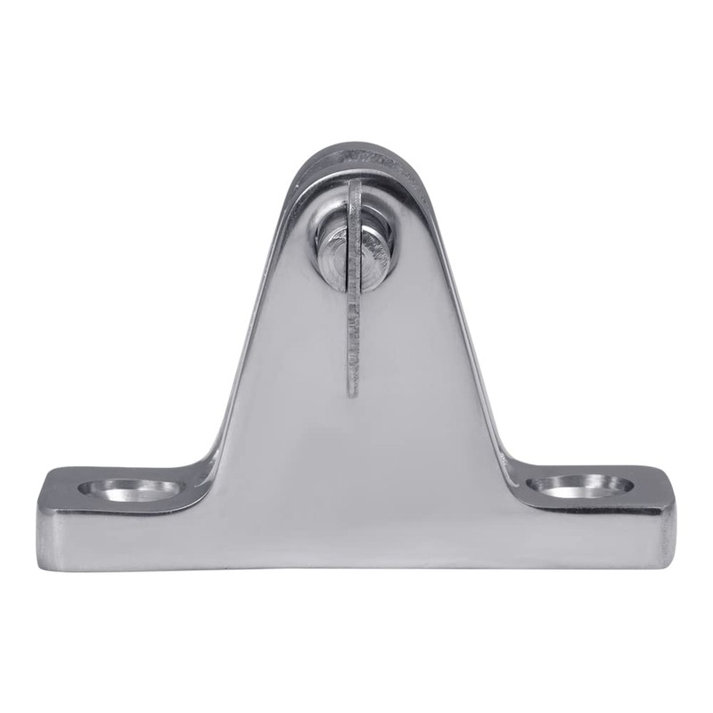 White Water 6830S Stainless Bimini Top Deck Hinge 90 Degree